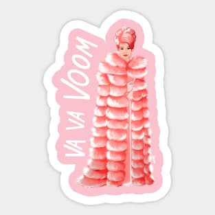 Va Va Voom Pink! Sticker